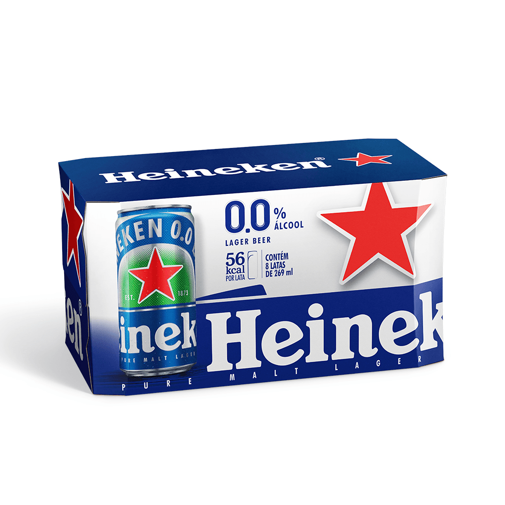 Pack 8 Latas - Heineken Zero 269ml