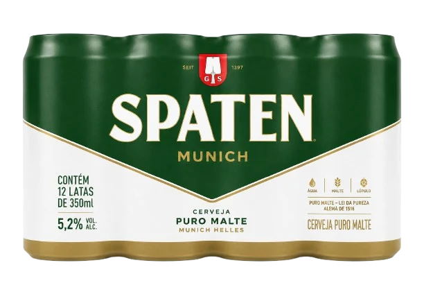 Fardo Spaten - 12 latas 350ml
